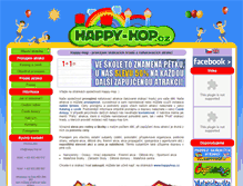 Tablet Screenshot of happy-hop.cz
